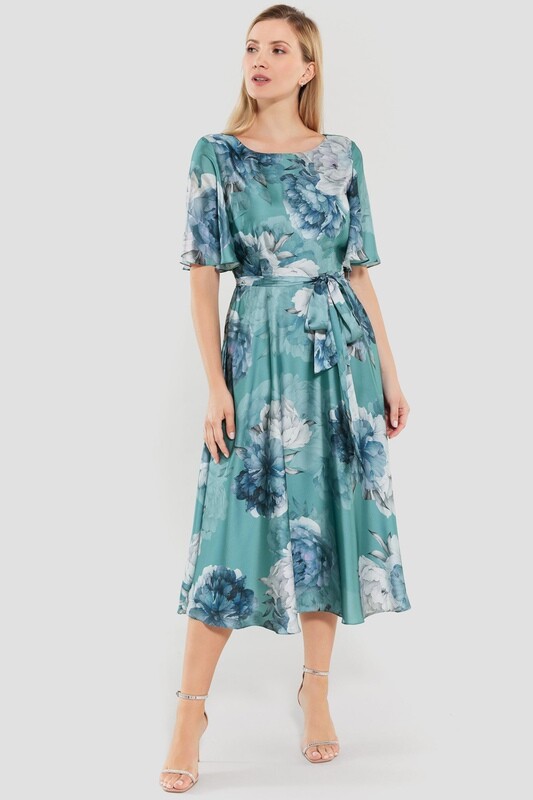 Swing Midi-Kleid