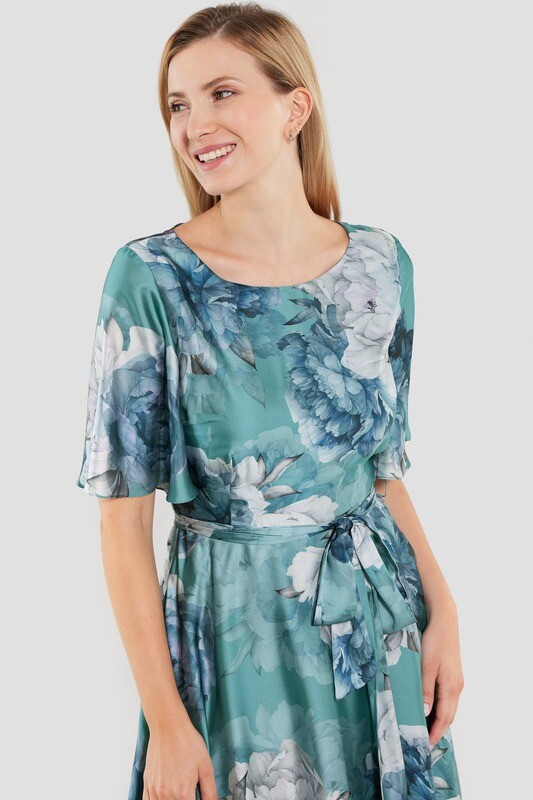 Swing Midi-Kleid