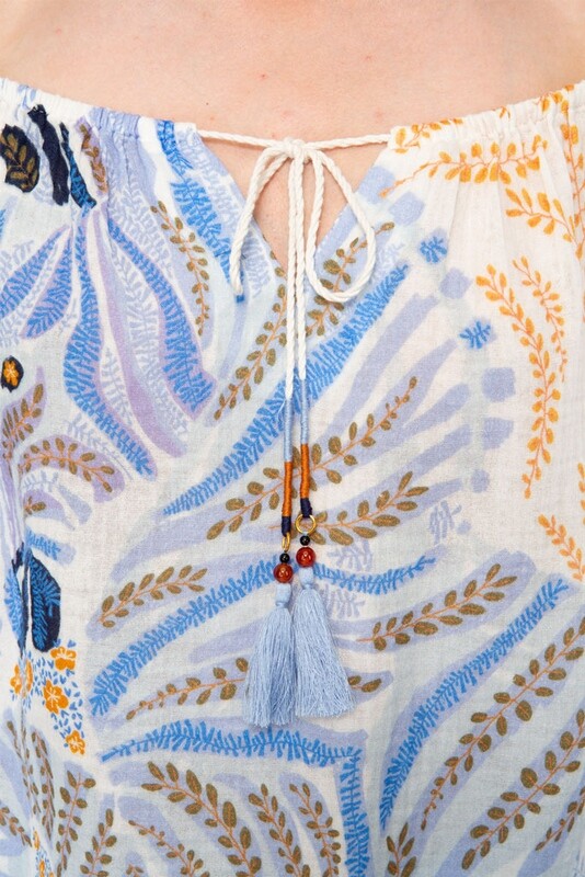 IVI Baumwoll-Bluse ZEBRA