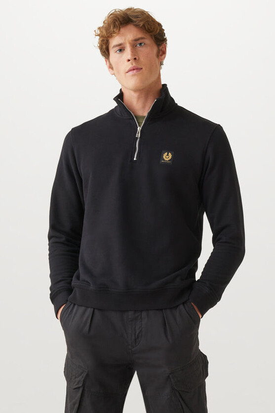 BELSTAFF SWEATER QUARTER-ZIP