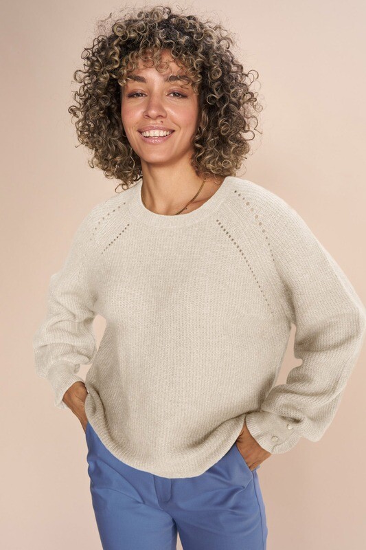 Mmtalli Ls Knit 153940 Grey Melange Mos Mosh main image 0