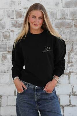 HRDR CROPPED SWEATER HEART