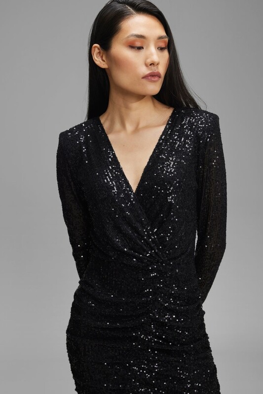 SWING PAILLETTEN-KLEID