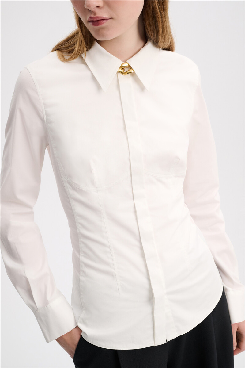 DOROTHEE SCHUMACHER BLUSE POPLIN POWER