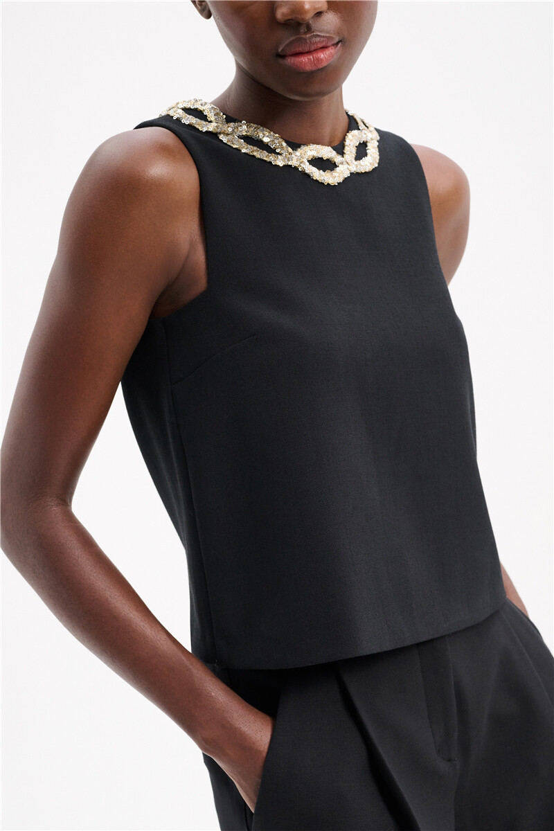 DOROTHEE SCHUMACHER TOP STRIKING COOLNESS