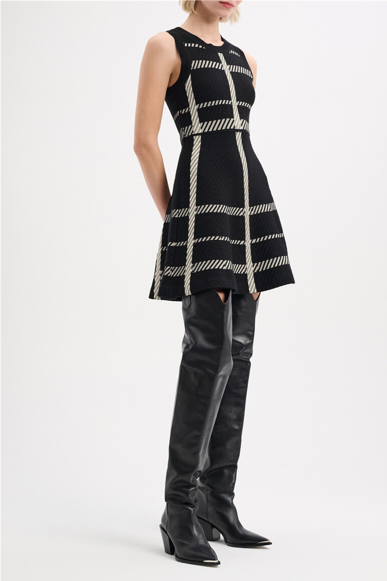 DOROTHEE SCHUMACHER KLEID CHECK CHALLENGE