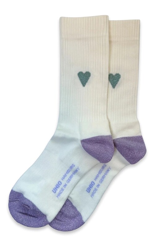 UNIO SOCKEN HEART GLITZI
