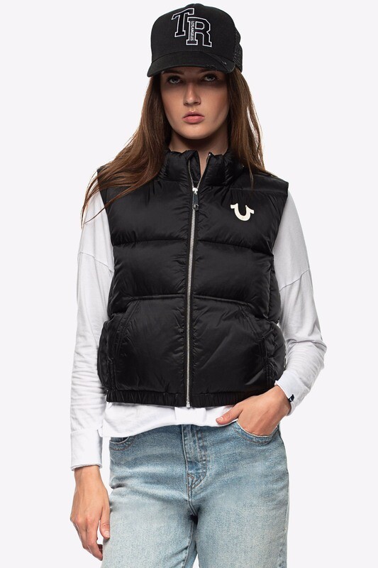 TRUE RELIGION PUFFER-WESTE