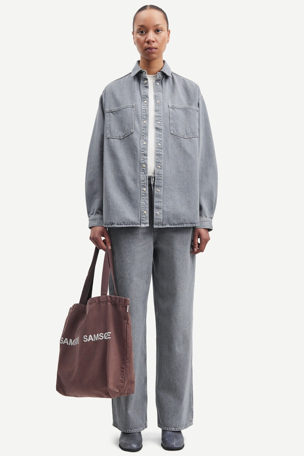 SAMSOE SAMSOE OVERSHIRT ELEANOR