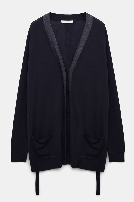 DOROTHEE SCHUMACHER CARDIGAN SHIMMERING MERINO