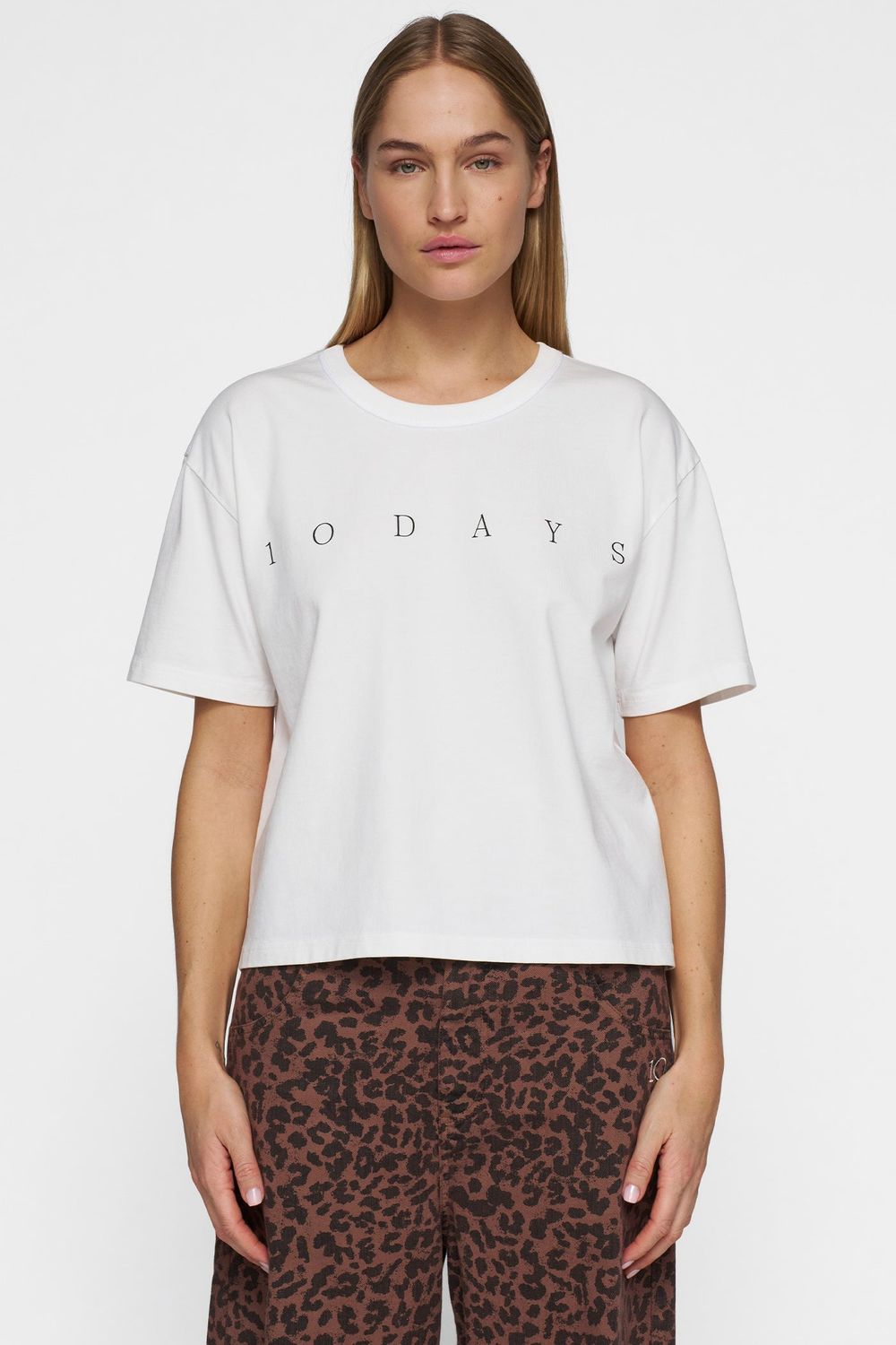 10 DAYS STATEMENT LOGO SHIRT