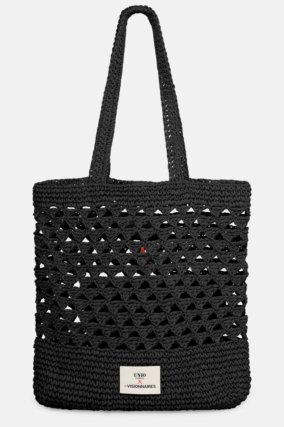 UNIO X LES VISIONNAIRES TASCHE SHOPPER RAFFIA