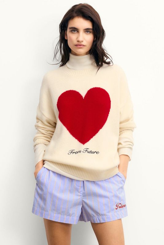 FROM FUTURE PULLOVER BIG HEART