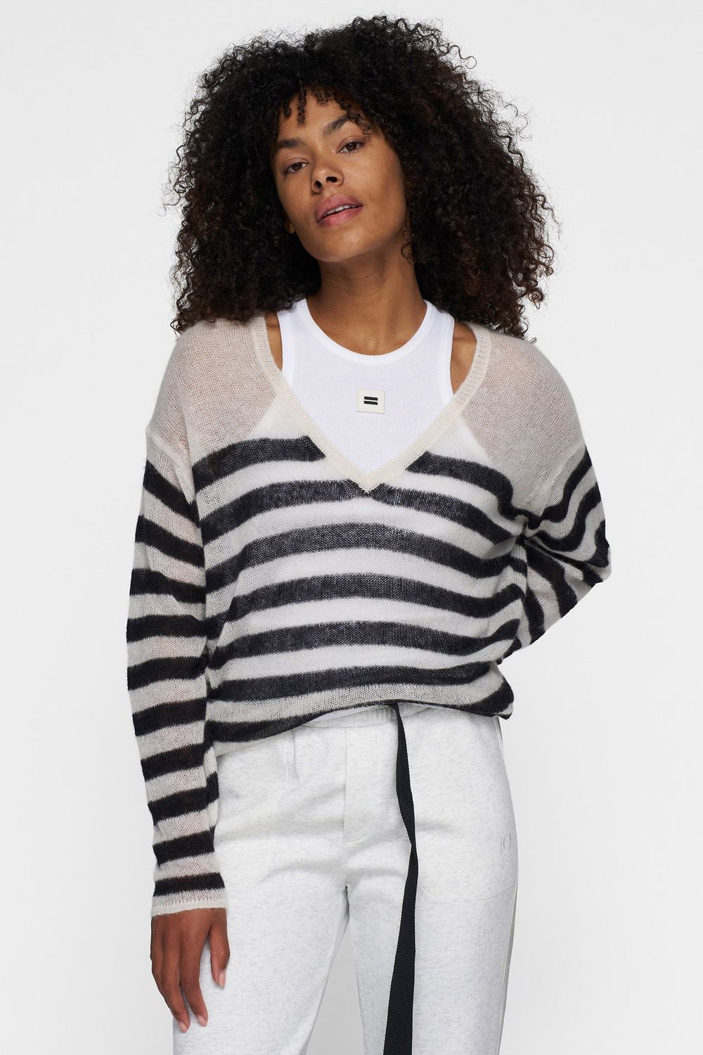 10 DAYS PULLOVER STRIPES