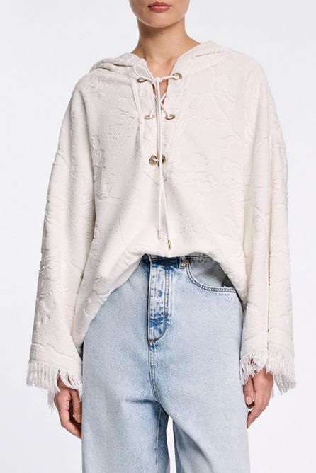 DOROTHEE SCHUMACHER SWEATER COSY TOWELLING