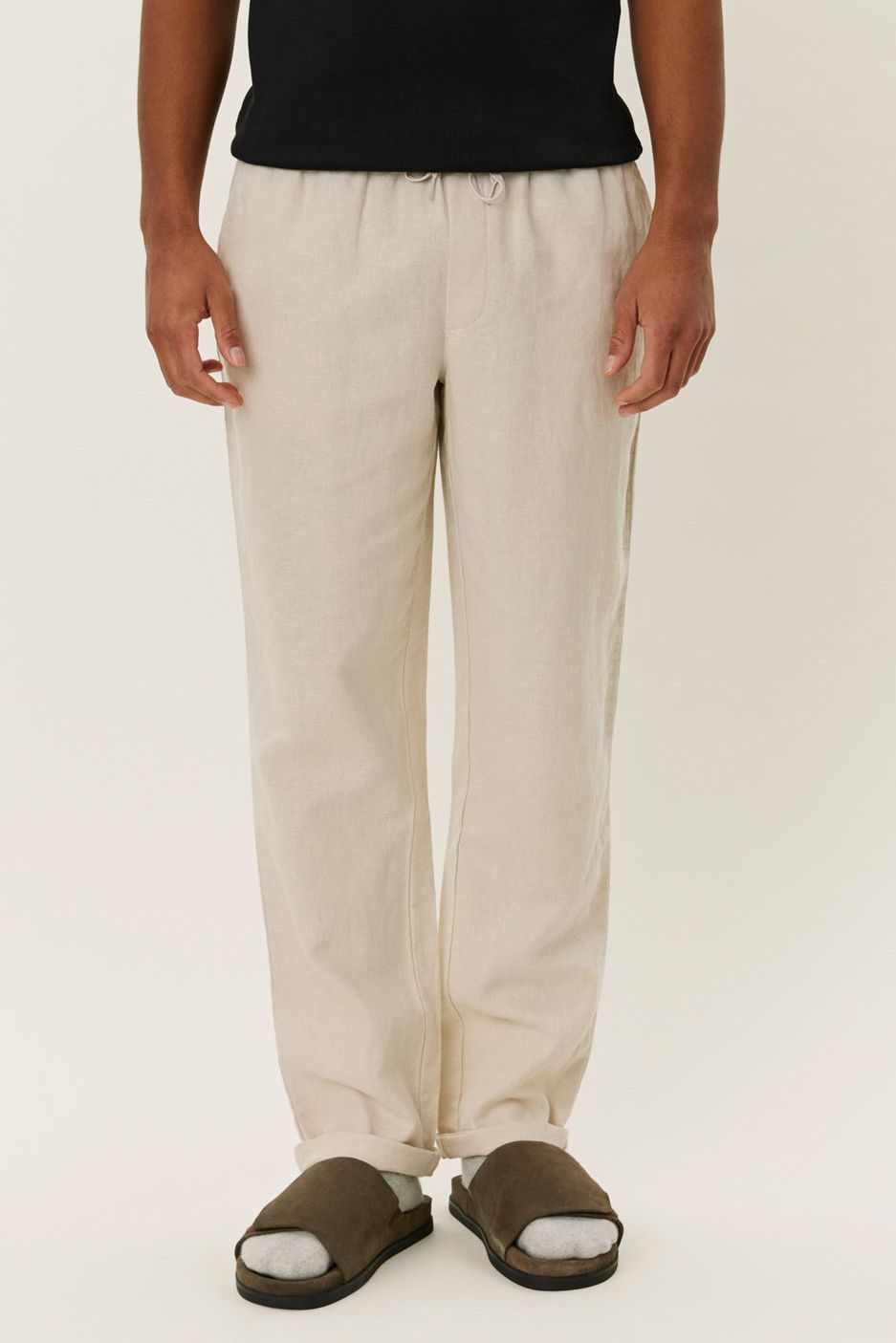 LES DEUX LEINEN-HOSE PATRICK