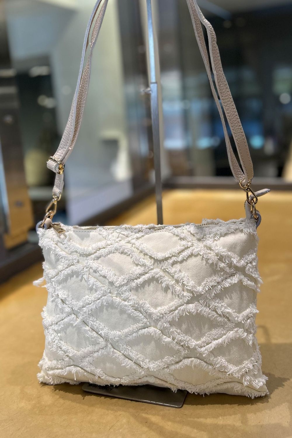 MARLON TASCHE VIOLET BIG CROSS
