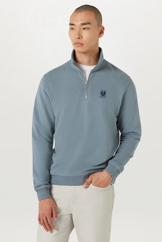BELSTAFF SWEATER QUARTER ZIP