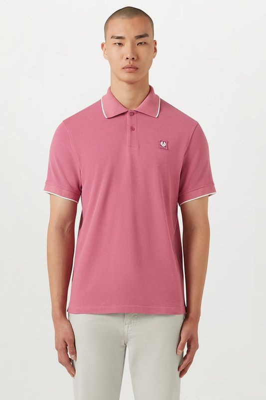 BELSTAFF POLOSHIRT TIPPED