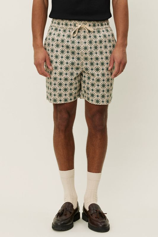 LES DEUX SHORT OTTO AOP TAPESTRY
