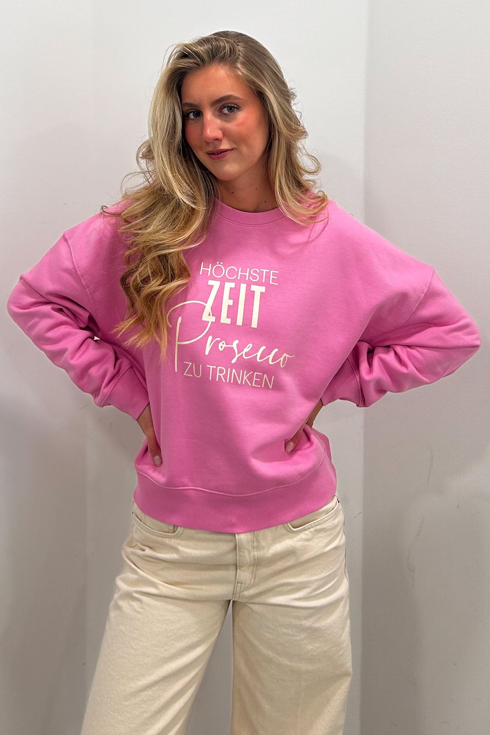 BE FAMOUS SWEATER HÖCHSTE ZEIT