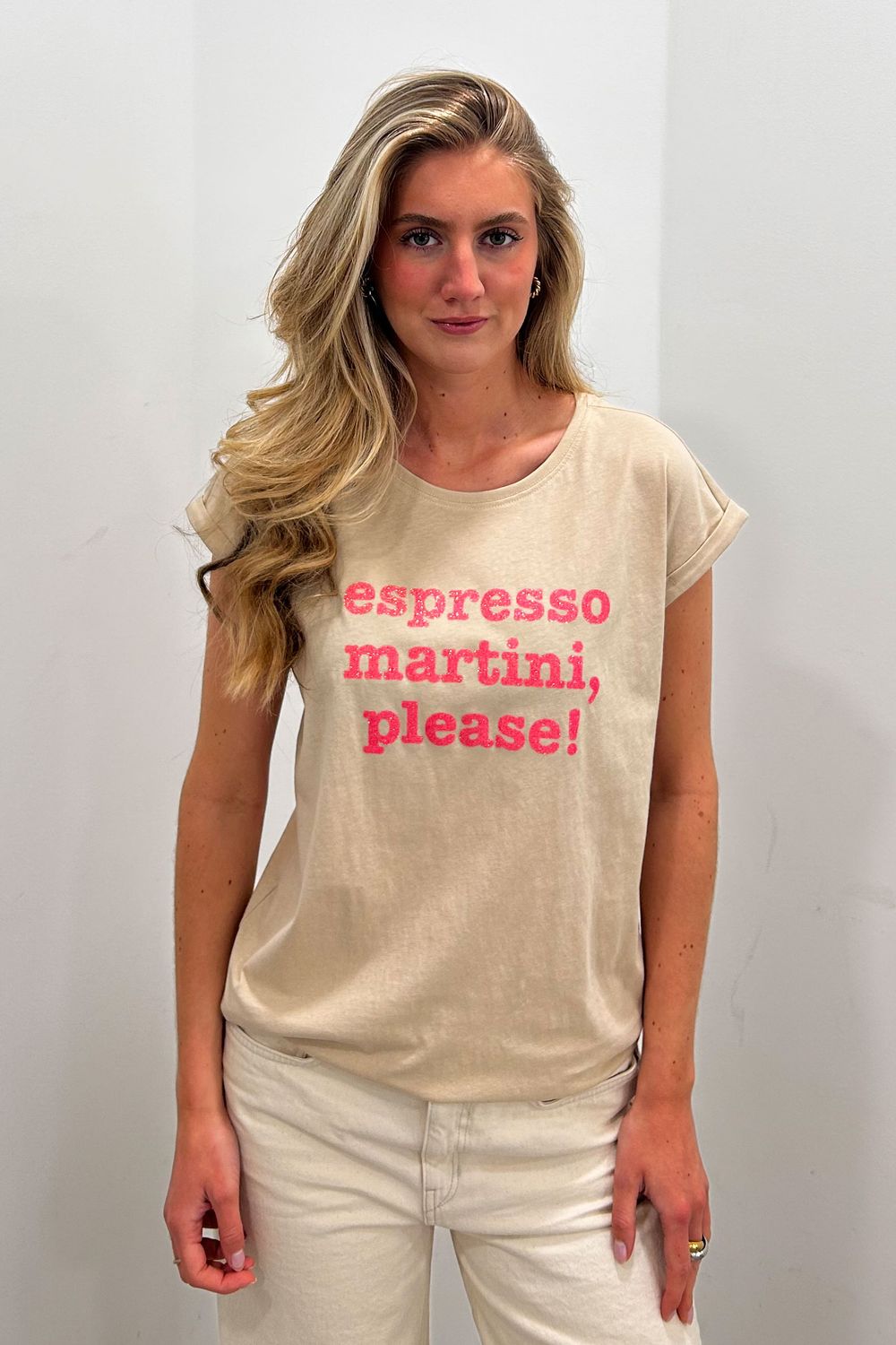 BE FAMOUS SHIRT ESPRESSO MARTINI