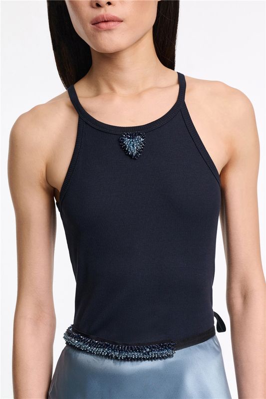 DOROTHEE SCHUMACHER TOP RIB ROMANCE