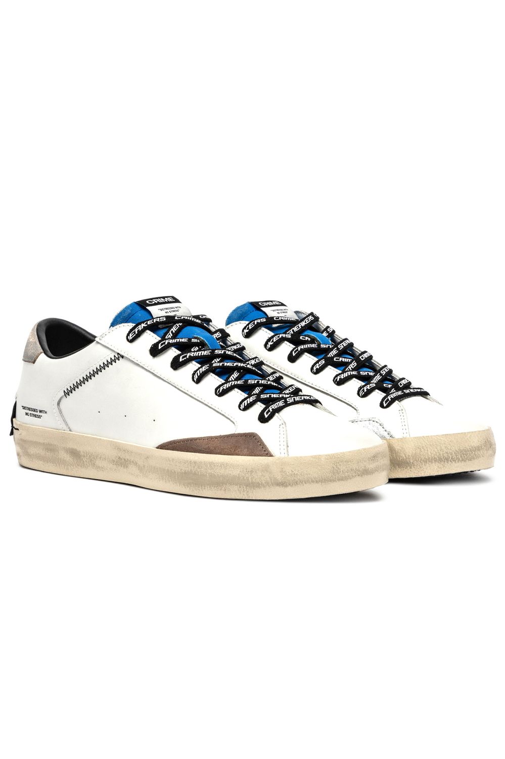 CRIME LONDON SNEAKER DISTRESSED