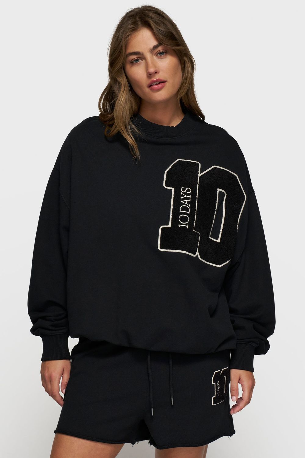 10 DAYS BASEBALL SWEATER 10