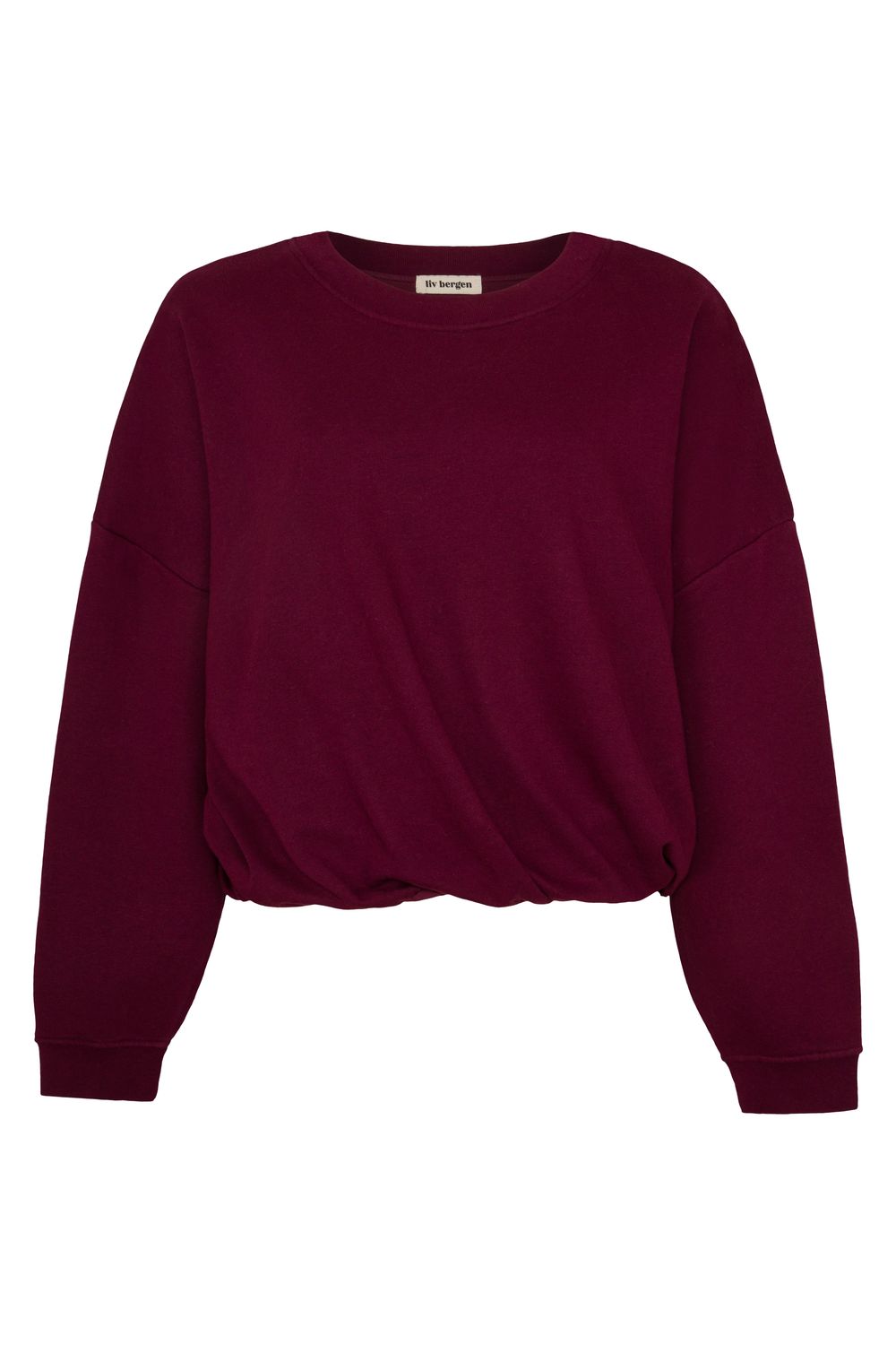 LIV BERGEN SWEATER ELLA PLEATS