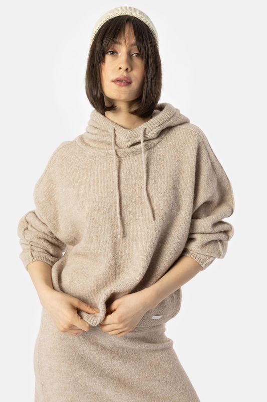 ELIAS RUMELIS STRICK-HOODIE GIANNA