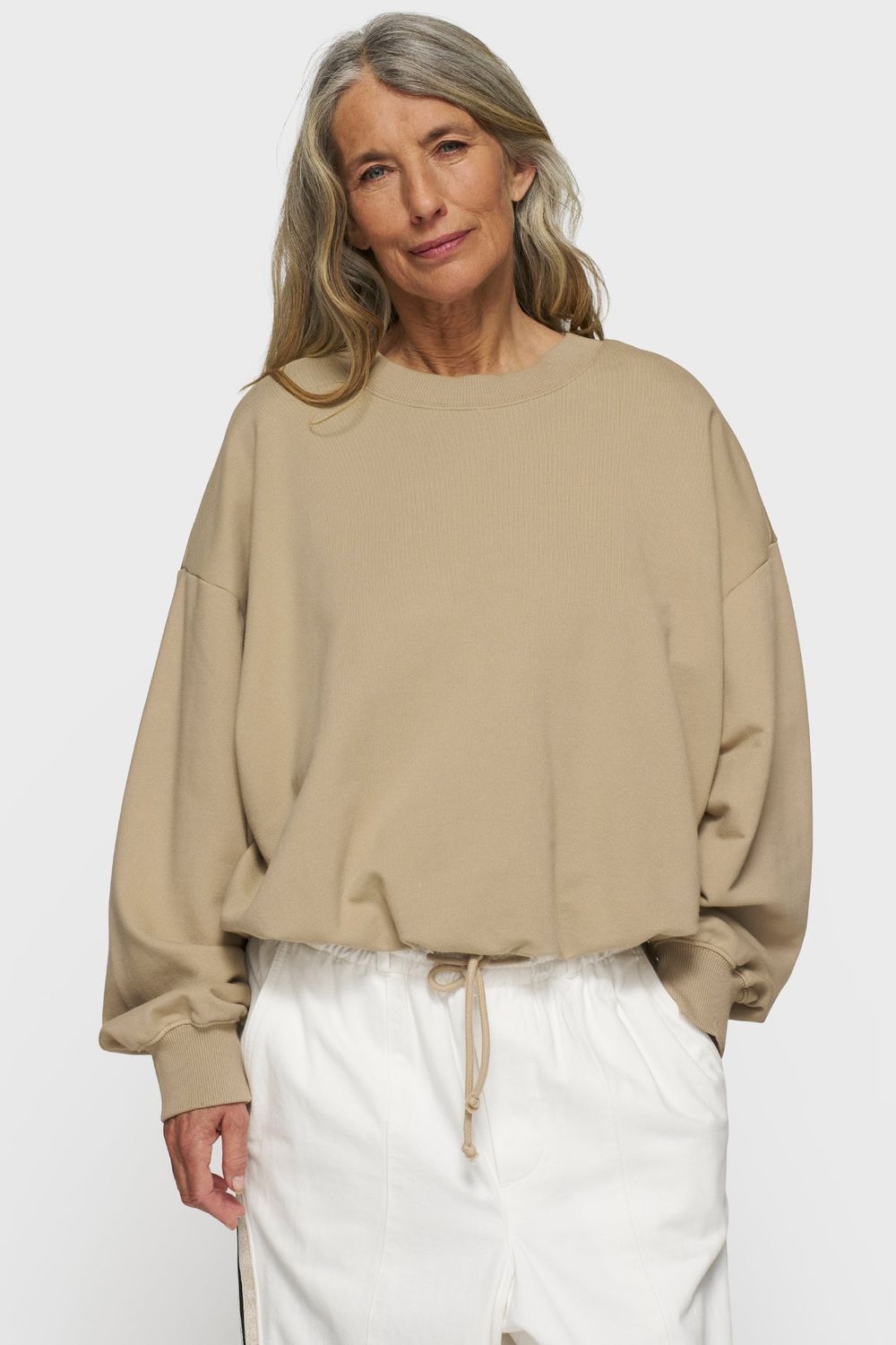 10 DAYS PLEATED SWEATER 10