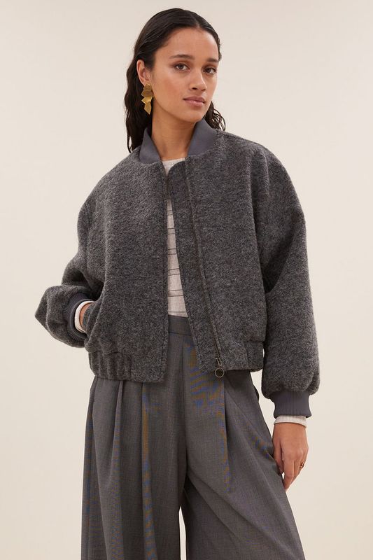 BY-BAR WOLL-JACKE ALEKSI