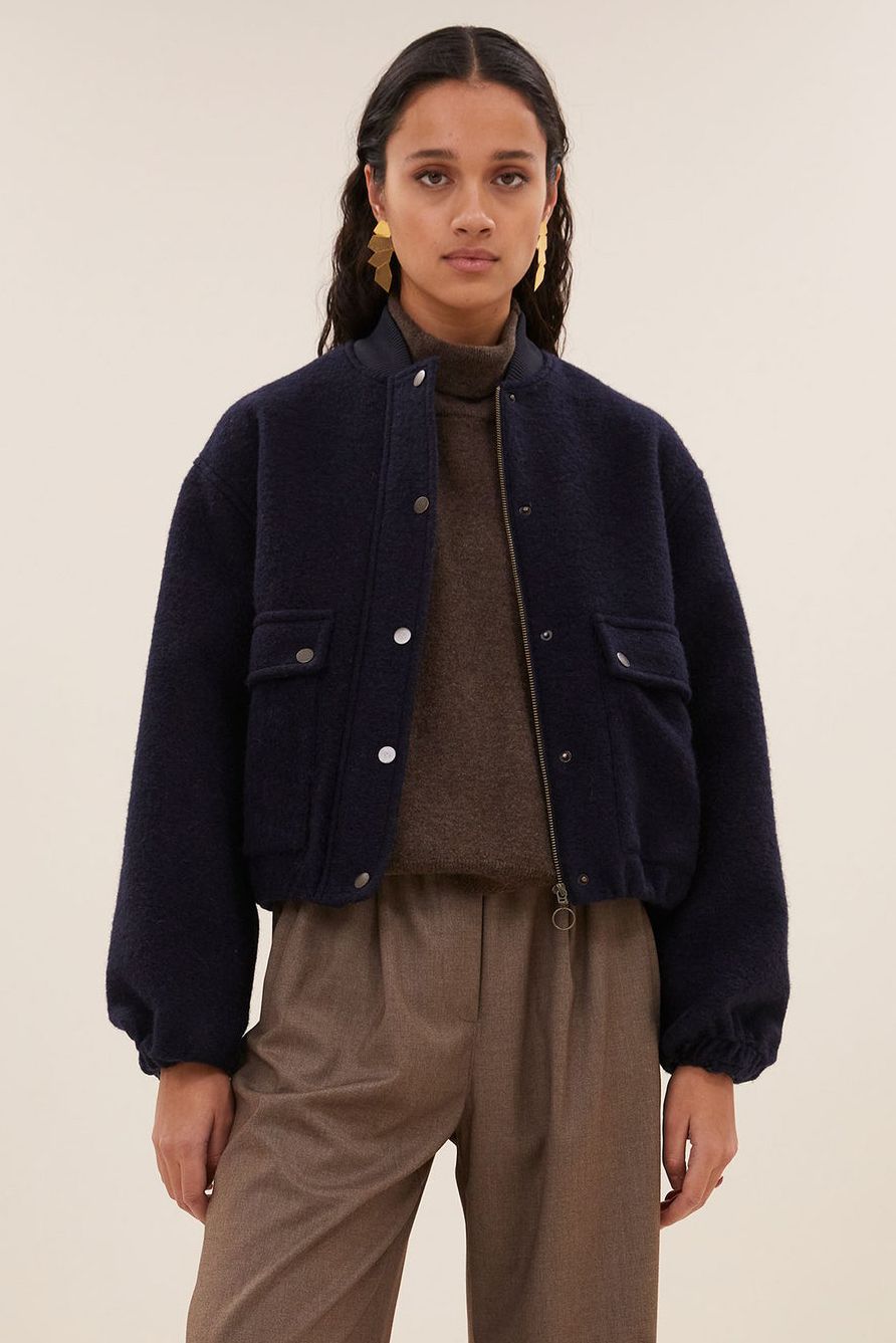 BY-BAR WOLL-JACKE MAGGIE