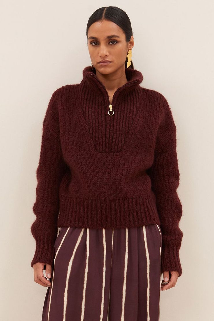 BY-BAR PULLOVER BOXY BEAU