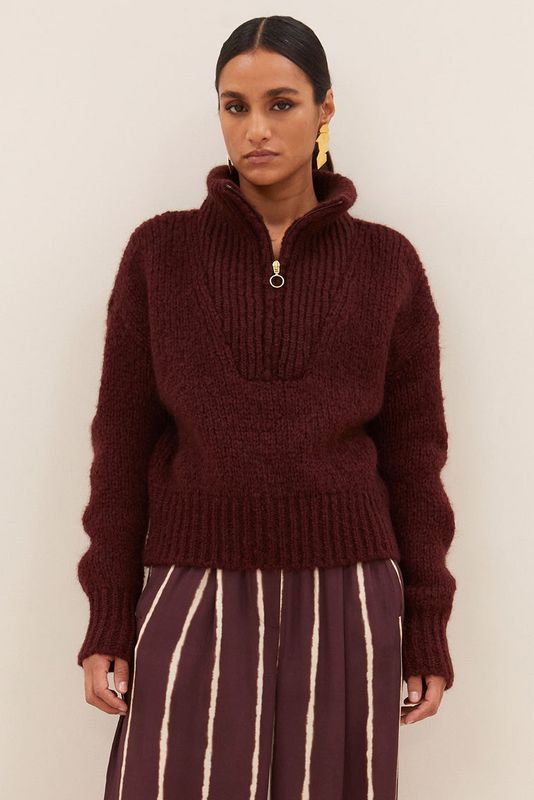 BY-BAR PULLOVER BOXY BEAU