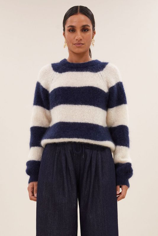 BY-BAR PULLOVER SIAN STRIPE