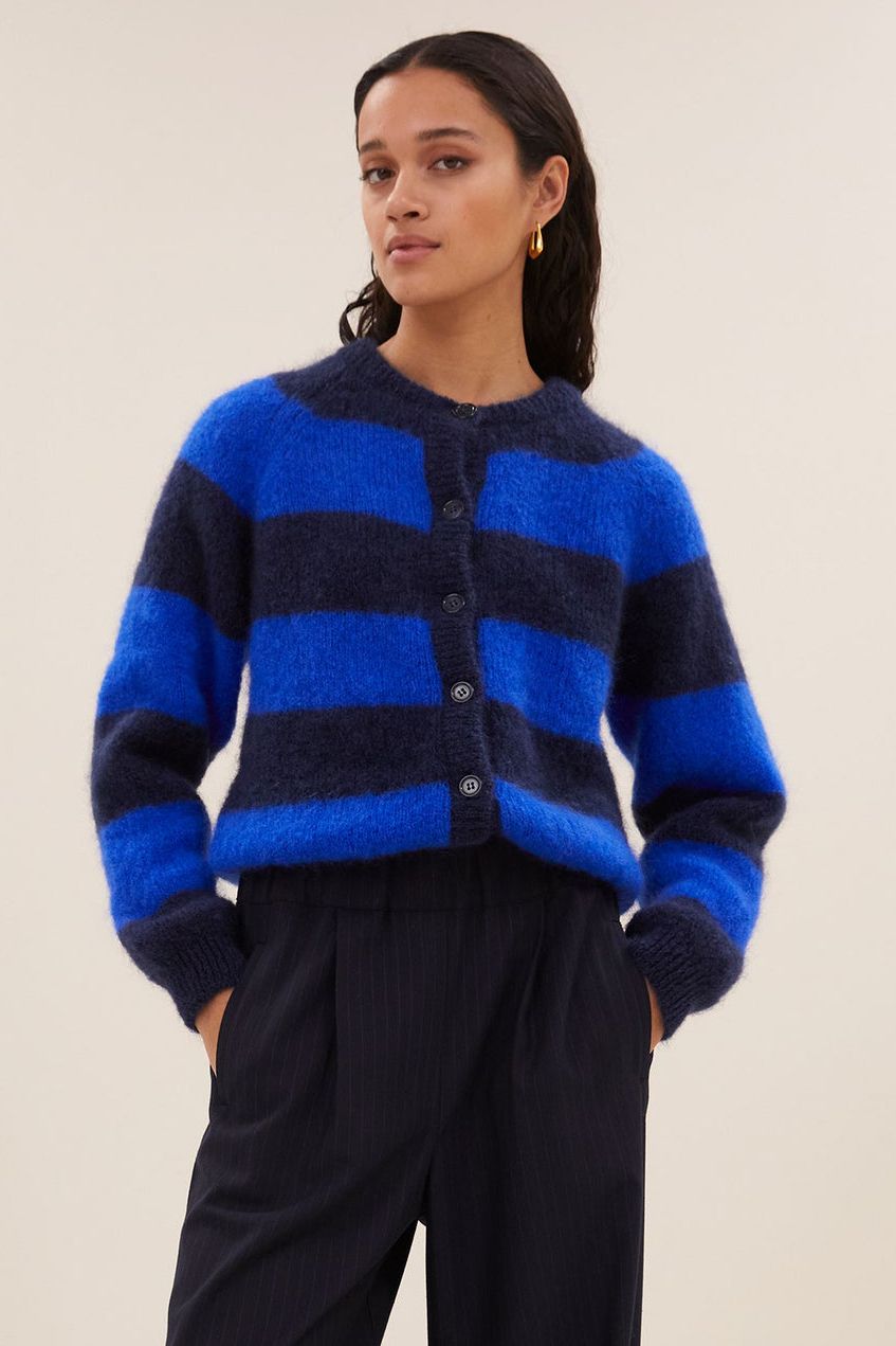 BY-BAR CARDIGAN SIAN STRIPE