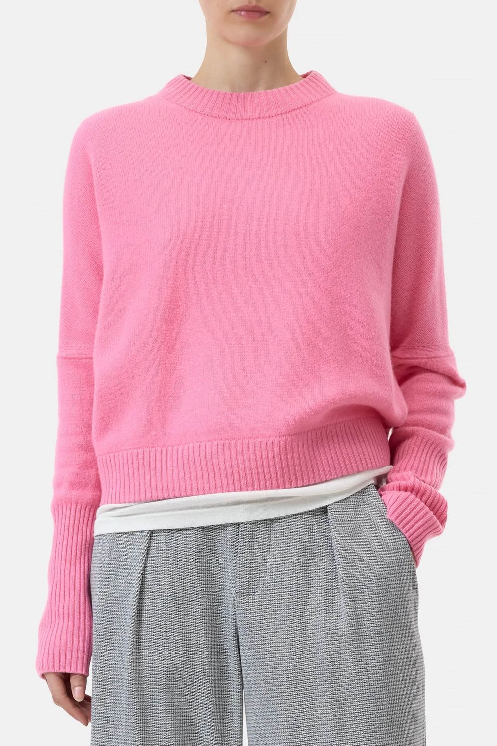 CLOSED CREWNECK PULLOVER