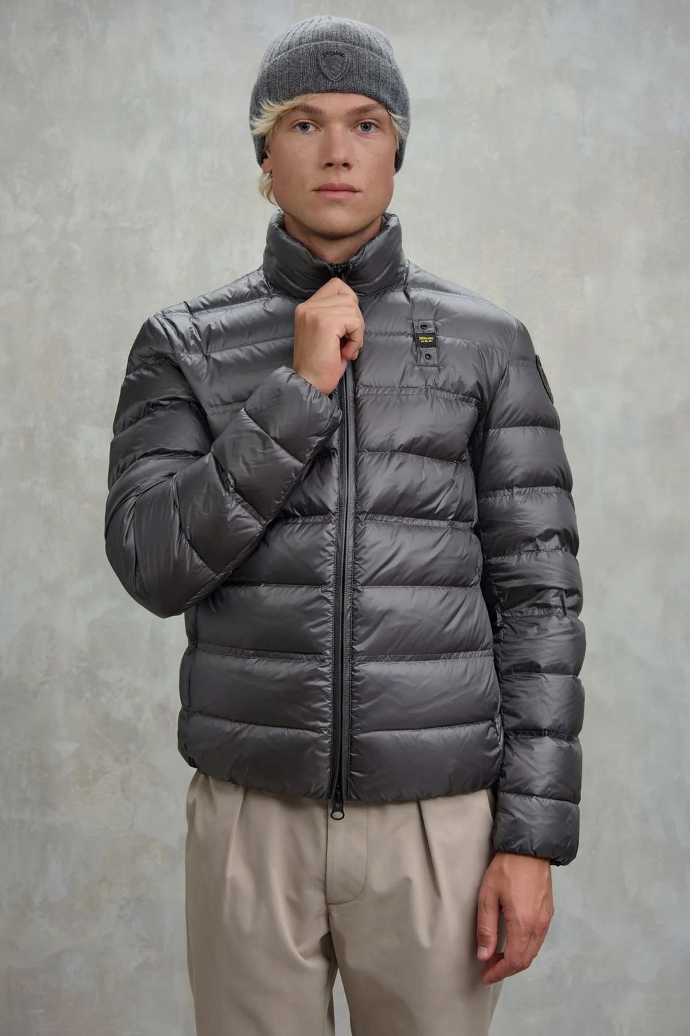 BLAUER DAUNENJACKE BELMONT