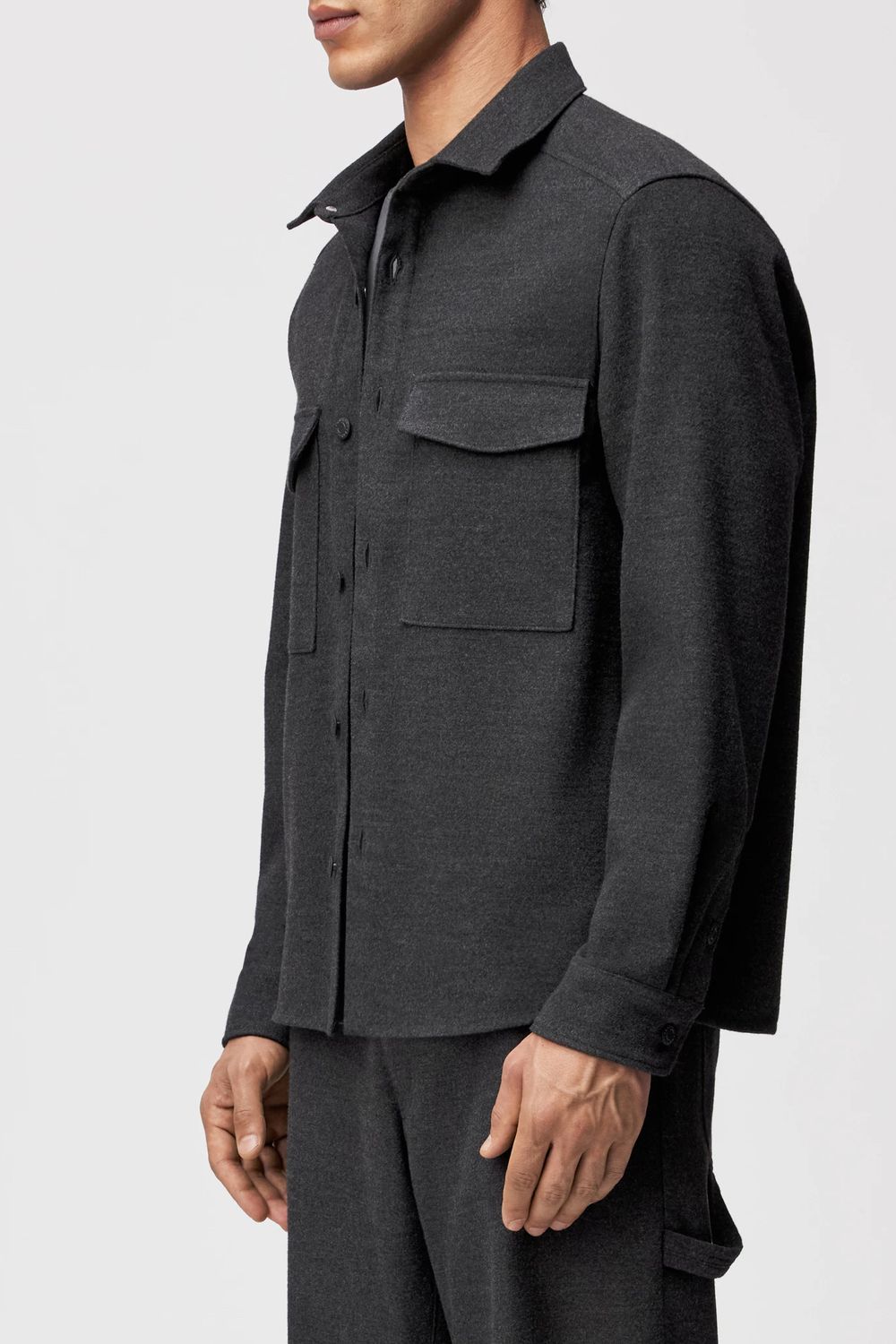 DRYKORN OVERSHIRT GUNRAY