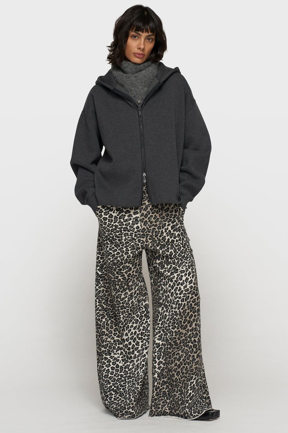10 DAYS PANTS WIDE LEG LEO JOGGER