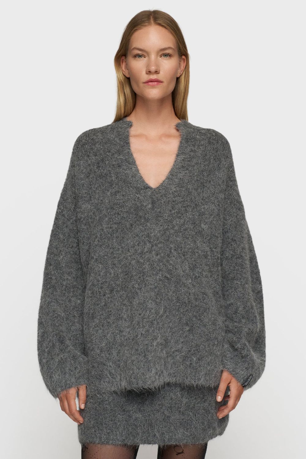 10 DAYS BALLOON HAIRY KNIT PULLOVER