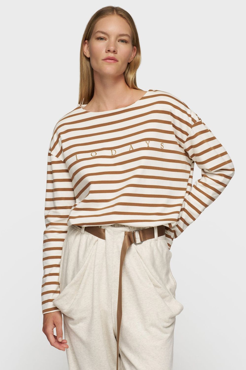 10 DAYS LONGSLEEVE STRIPE
