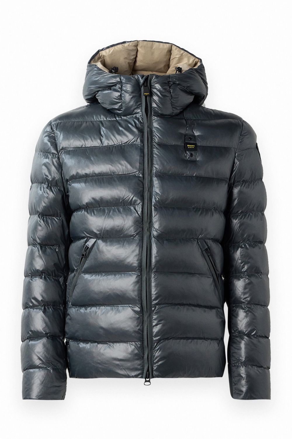 BLAUER DAUNENJACKE ADAMS