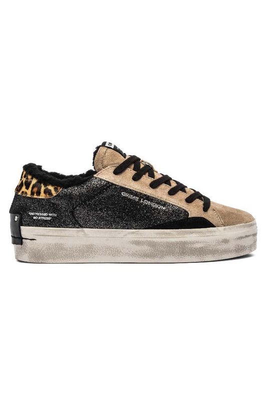 CRIME LONDON SNEAKER DISTRESSED