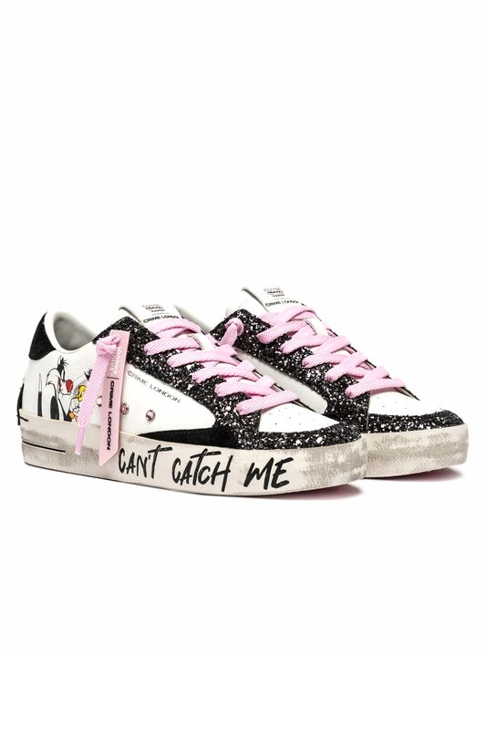CRIME LONDON SNEAKER SK8 LOONEY TUNES GRAFFITI