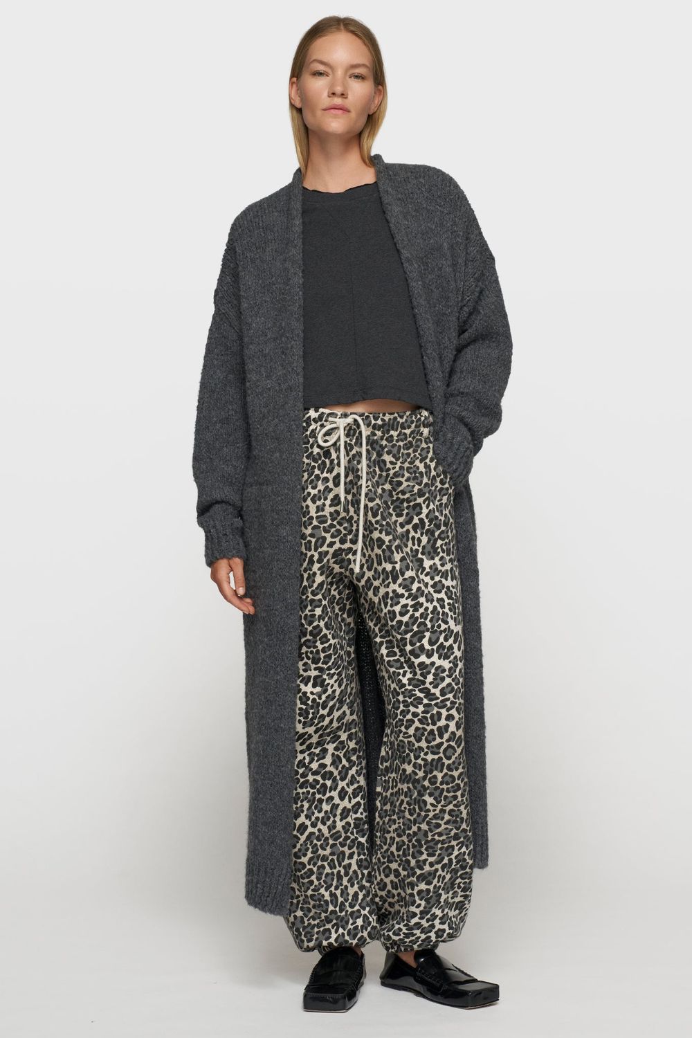 10 DAYS BALLOON MAXI KNIT CARDIGAN