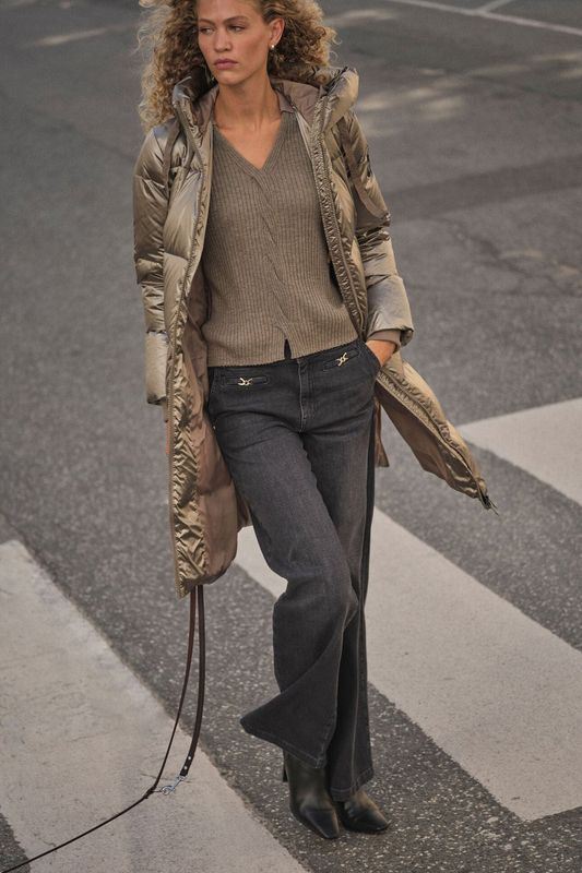 MOS MOSH DAUNENMANTEL MMNOVA METALLIC