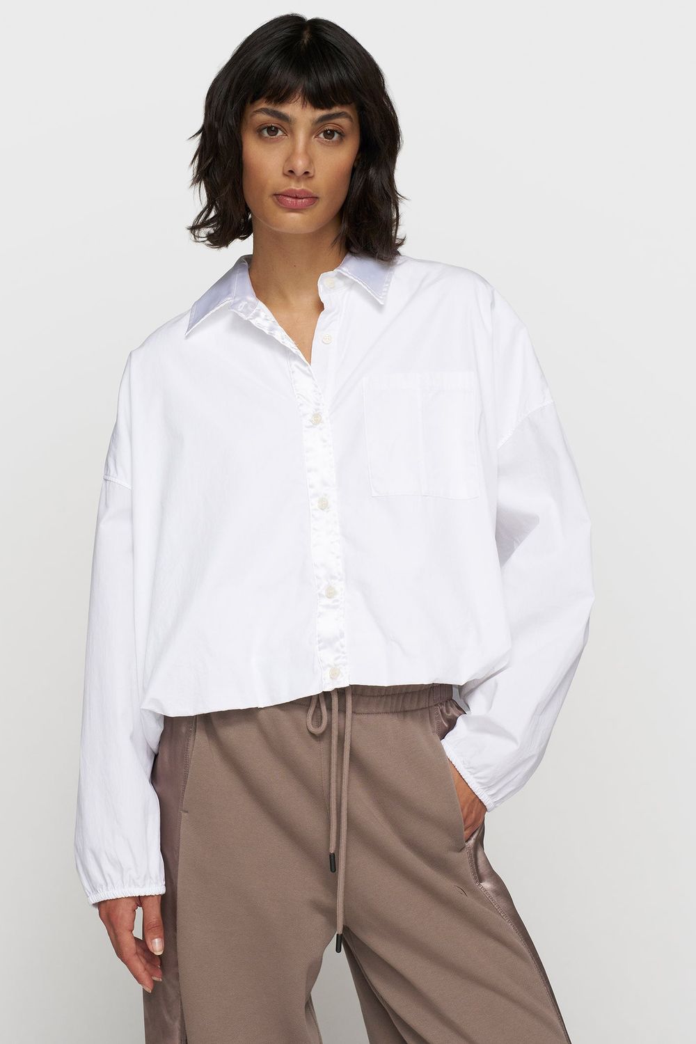 10 DAYS CROPPED BLUSE SMOKING